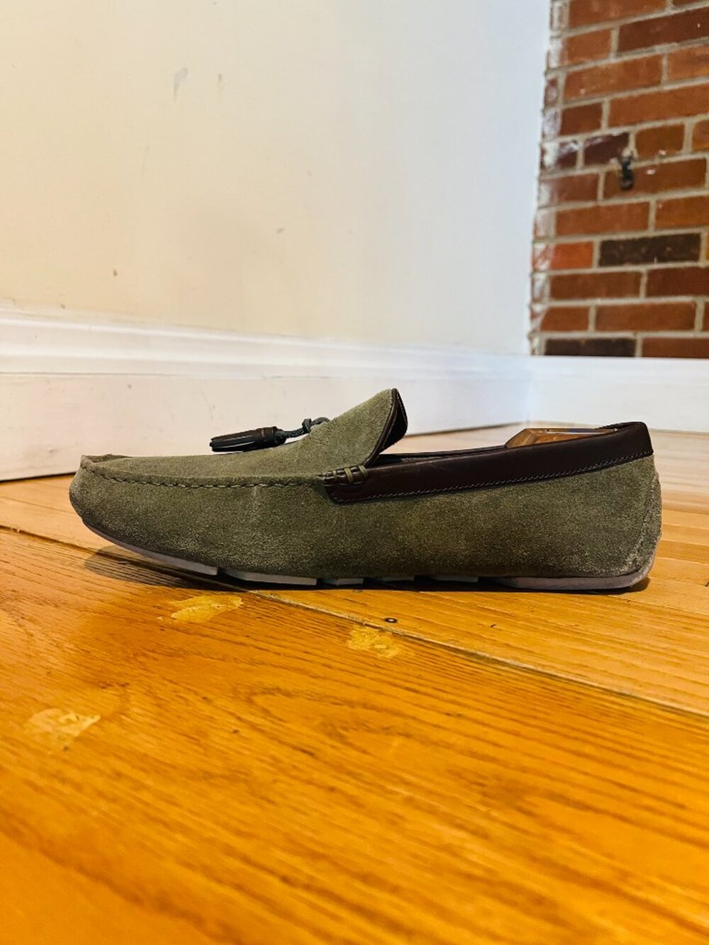 UGG Men's Marris Tassel Loafers Suede Leather Shoes 1017319 Size 13 - Picture 8 of 16